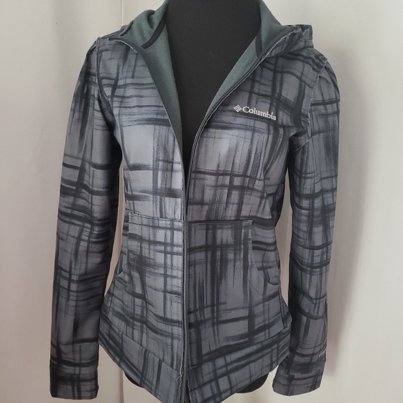 Columbia Snow Glimmer Softshell Jacket, Gray/Grey - Picture 2 of 7